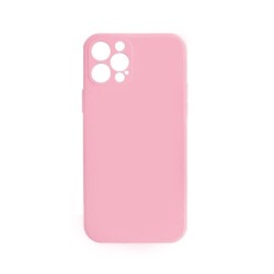 Funda de Silicona con Marco de Cámara para Apple iPhone 11 Pro Rosa